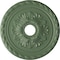 Ekena Millwork Palmetto Ceiling Medallion (Fits Canopies up to 5"), 20 7/8"OD x 3 5/8"ID x 1 5/8"P, Athenian Green CM20PMAGF - alternate 1